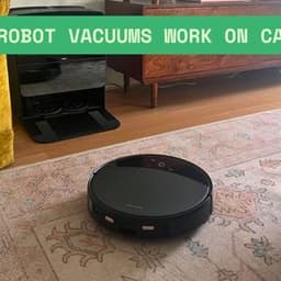 Do Robot Vacuums Work on Carpet? Here's What to Know