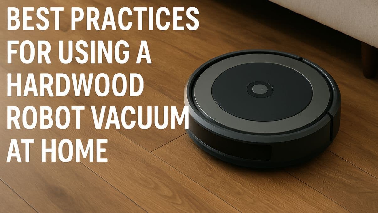 How a Hardwood Robot Vacuum Keeps Wood Floors Clean and Protected