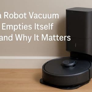 How a Robot Vacuum That Empties Itself Works and Why It Matters