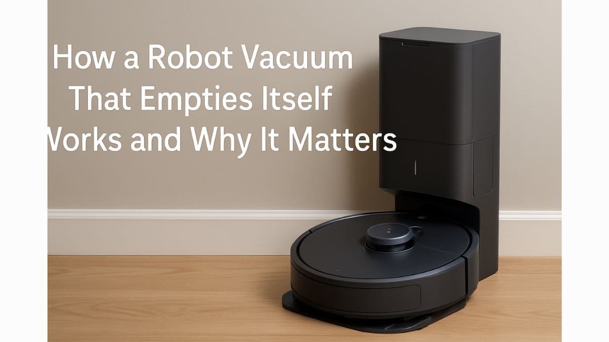 How a Robot Vacuum That Empties Itself Works and Why It Matters