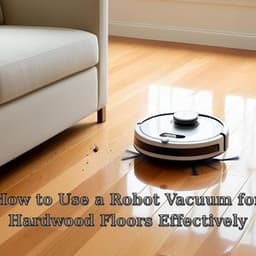 How to Use a Robot Vacuum for Hardwood Floors Effectively