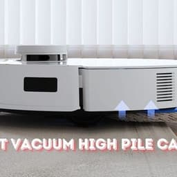 How a Robot Vacuum Handles High Pile Carpet Effectively