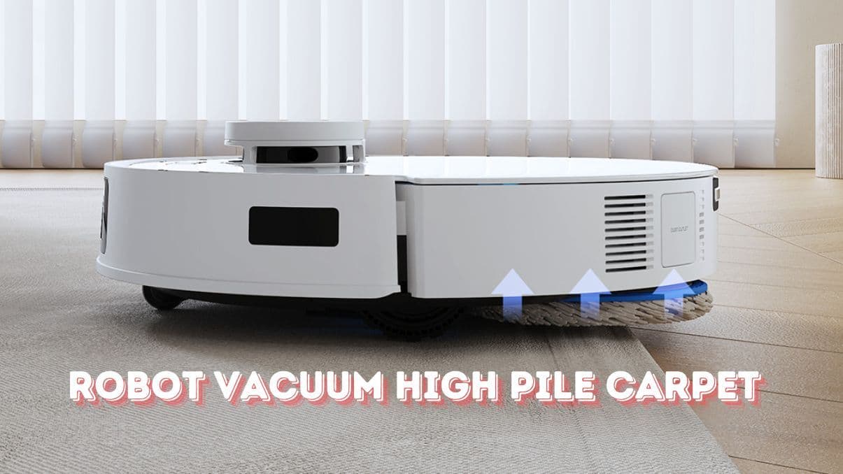 How a Robot Vacuum Handles High Pile Carpet Effectively