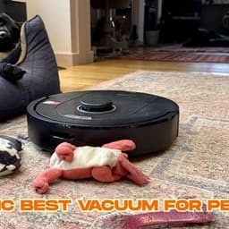 Robotic Best Vacuum for Pet Hair: Everything You Need to Know