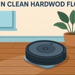 How a Roomba Mop Helps Maintain Clean Hardwood Floors