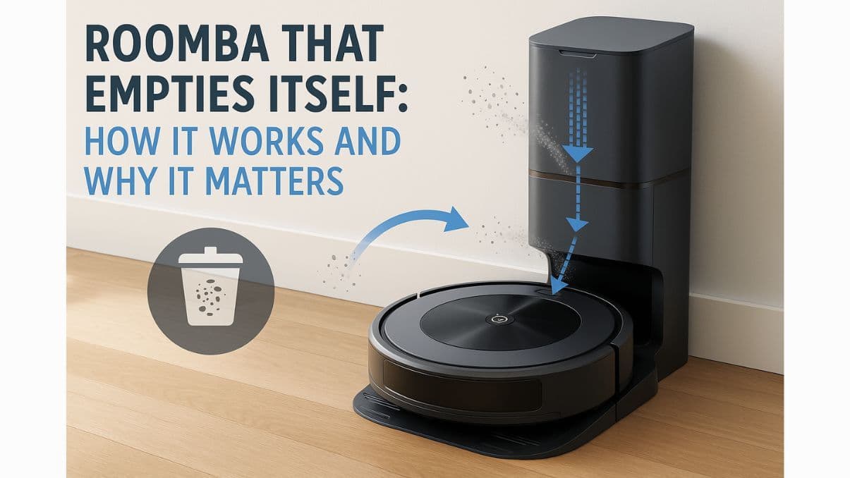 Roomba That Empties Itself: How It Works and Why It Matters