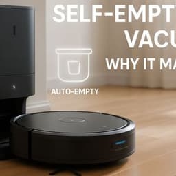What Is a Self Emptying Vacuum and Why It Matters