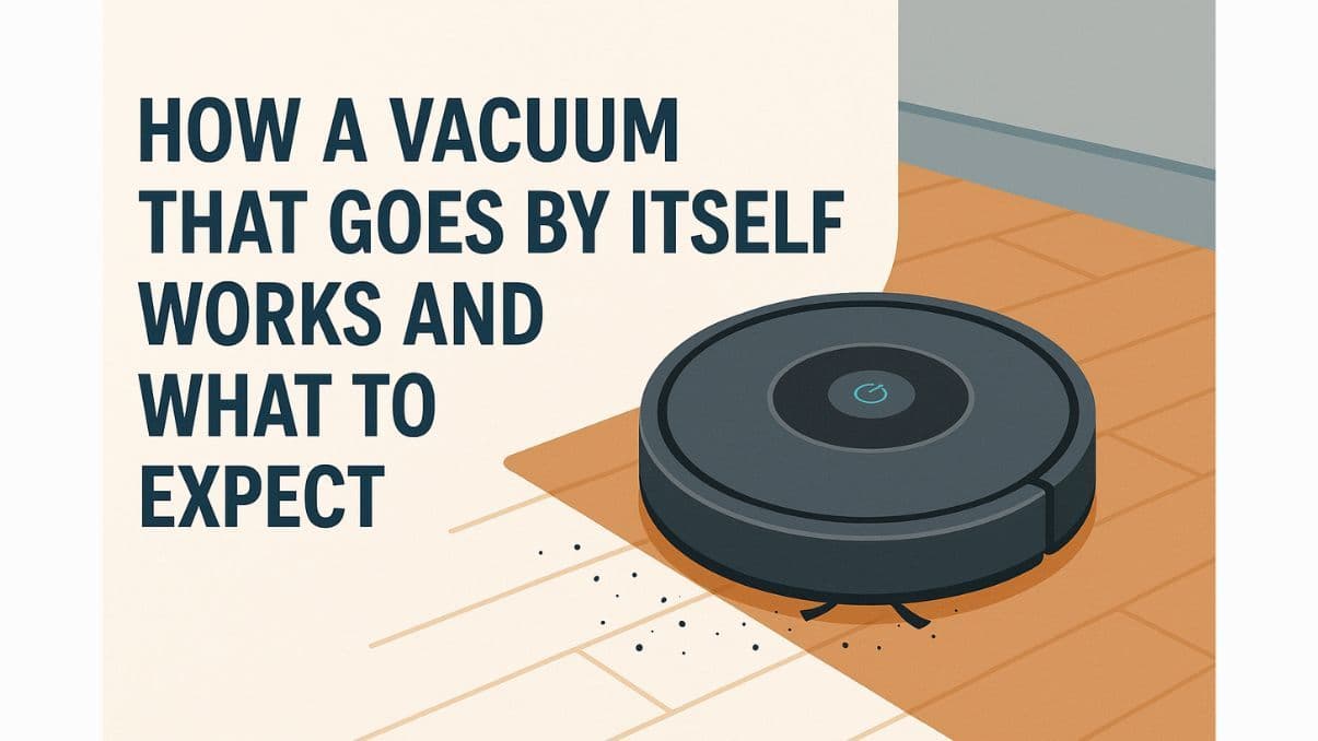 How a Vacuum That Goes by Itself Works and What to Expect