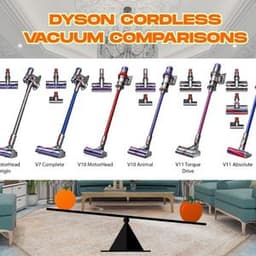 Dyson Cordless Vacuum Comparisons: Understand Key Differences