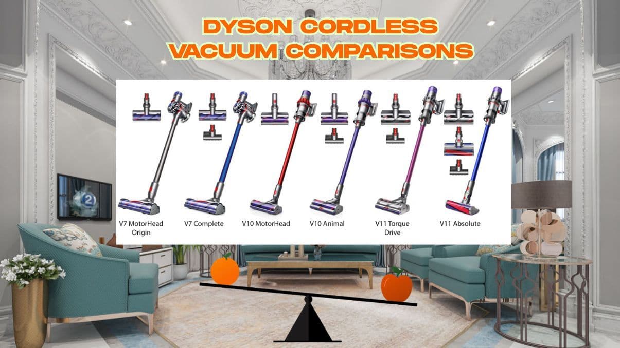 Dyson Cordless Vacuum Comparisons: Understand Key Differences