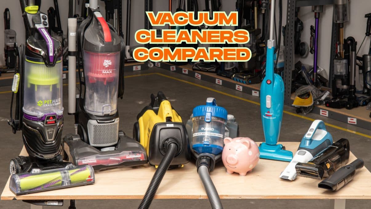 Vacuum Cleaners Compared: Understanding Types and Features Clearly