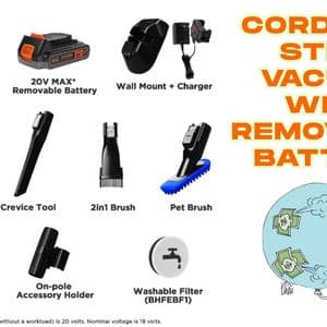 Cordless Stick Vacuum with Removable Battery: Full Guide