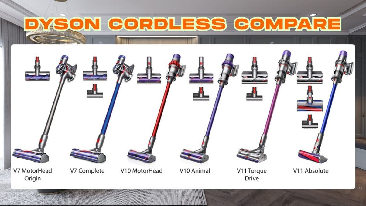 Dyson Cordless Compare: In-Depth Guide to Dyson’s Cordless Vacuums