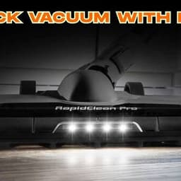 Stick Vacuum with Light: Compact Cleaning with Enhanced Visibility