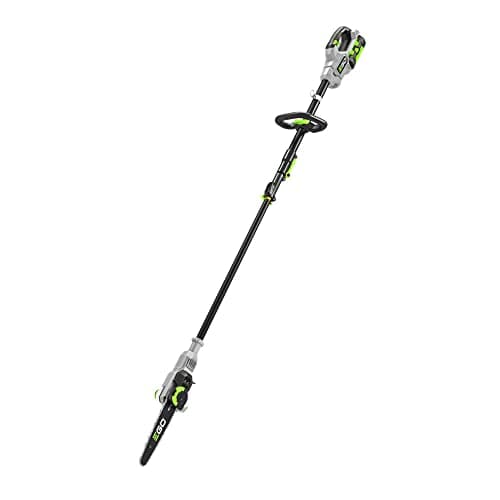 EGO Power+ Pole Saw, Cordless Electric Pole Saw for Tree Trimming with Telescopic LED Cut Line Indicator, Includes 56V 2.5Ah Battery and Charger - PS1001