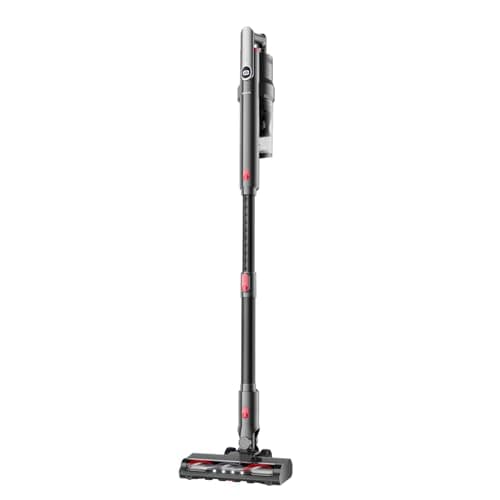 Cordless Vacuum Cleaner 45Kpa Brushless Motor Vacuum Cleaners for Home, Lightweight Stick Vacuum with LED Floor Brush, Rechargeable Cordless Vacuum for Pet Hair Carpet Hardwood Floor