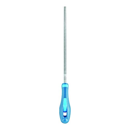 Pferd 11214157 NSB Cut 2 Type Round File, Silver/Blue, 150 mm