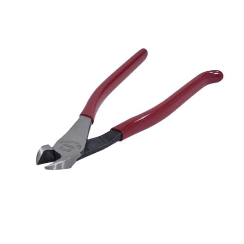 Klein Tools D248-9ST Diagonal Cutting Pliers, Made in USA, Ironworker's Diagonal Cutters with High Leverage Design, Works as Rebar Cutter and Rebar Bender, 9-Inch