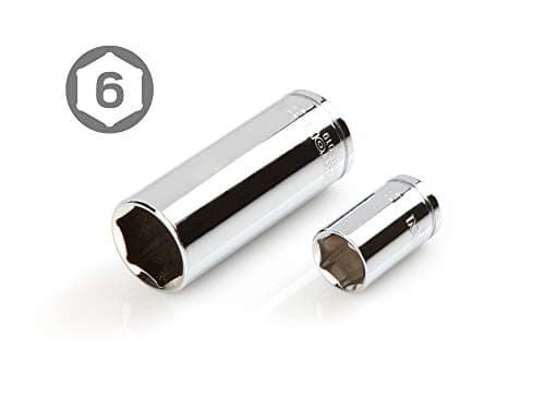 TEKTON 3/8 Inch Drive 6-Point Socket and Ratchet Set, 73-Piece (1/4-1 in., 6-24 mm) | SKT15311