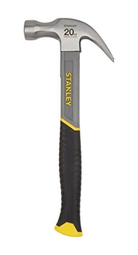 Stanley Stht0-51310 20Oz Fiberglass Curved Claw Hammer, N/A
