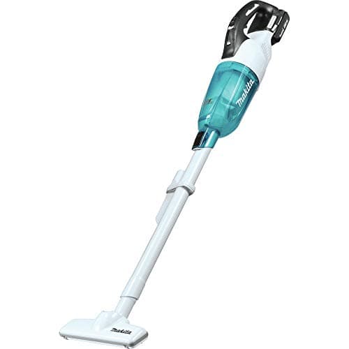 Makita XLC03R1WX4 18V LXT Lithium-Ion Compact Brushless Cordless Vacuum Kit, Trigger W/Lock (2.0Ah), White