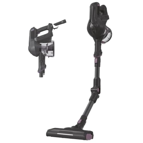 Hoover cordless vacuum cleaner without bag + kinkled - up to 120 m² with 1 battery charge I vacuum cleaner wireless with XL dust container and parking function I battery vacuum cleaner with joint