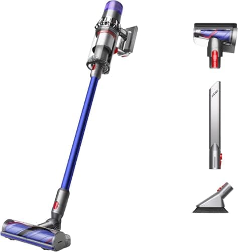 Dyson V11 Origin Cordless Vacuum, Nickel/Blue (Renewed)