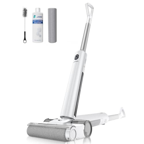 JONR S20 Pro Cordless Wet Dry Vacuum Cleaner, 180°Lay-Flat Design, Lightweight Vacuum Mop with Self-Cleaning, Self-Drying and Edge Cleaning, Floor Cleaner for Tiles and Hard Floors