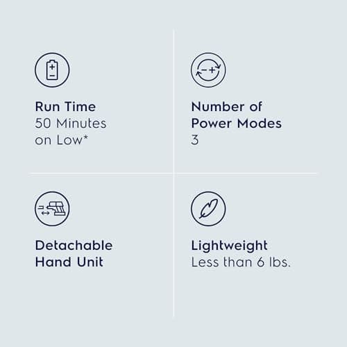 Electrolux Ultimate600 Cordless Stick Vacuum with PowerPro Bristle Nozzle and Larger Dust Bin Capacity, 50-Minute Run Time, 3 Power Modes, Denim Blue