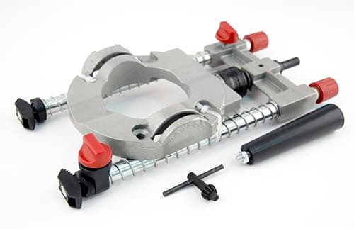 Richelieu R77229 Multi Angled Drill Guide Attachment for 1/4 in. & 3/8 in. Drills, Silver