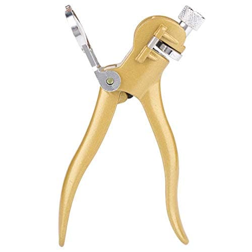 Zinc Alloy and Copper Alloy Saw Set Tool Saw Set Pliers, Woodwork Hand Tools Sawset Puller with Magnifier And Arc Shaped Hadle for Woodworking 18 x 7 x 4cm