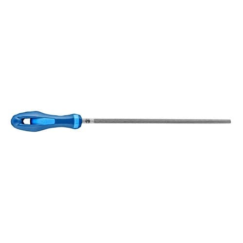 Pferd 11214157 NSB Cut 2 Type Round File, Silver/Blue, 150 mm