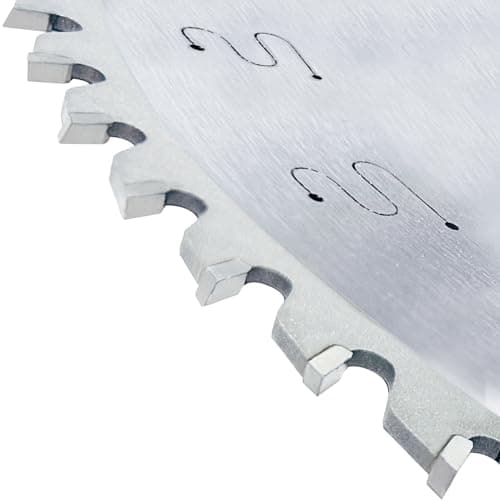FOXBC 10 Inch Thin Kerf Fine Finish Crosscut Table Saw Blade, 60-Tooth ATB, with 5/8-Inch Arbor