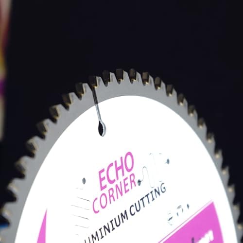 7-1/4 Inch Aluminum Cutting Circular Saw Blade, Fast Dry Cool Clean Cut Off Non-Ferrous Metal Plate/Sheet/Tube, Polycarbonate, Plastics, MDF, TCG 60-Tooth, 5/8-inch Arbor