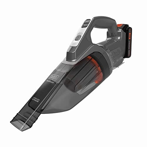 BLACK+DECKER 20V dustbuster Small Vacuum Cleaner Portable Vacuum Hand Held Cordless for Home and Car, Includes Rechargeable Battery (BCHV001C1)