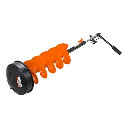 E-Drill Nylon Ice Auger Combo and Universal Adapter with 14” Extension (8-in)
