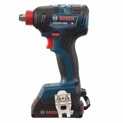 Bosch GDX18V-1800B12 18V Two-In-One 1/4 In. and 1/2 In. Bit/Socket Impact Driver/Wrench Kit with 2 Ah Standard Power Battery
