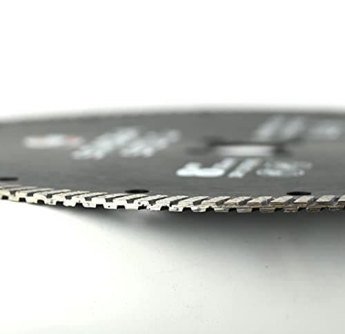 Stadea SBD104C Diamond Saw Blade 6-Inch Continuous Turbo Dry Cutting - Cuts Granite Quartz Quartzite, Fits Grinder, Saw Cutter, 8 MM Segments - Pack of 1