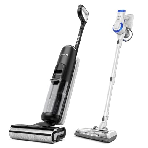 Tineco Floor ONE S6 Cordless Wet Dry Vacuum Floor Cleaner Washer A10 Essentials Cordless Stick Vacuum Cleaner