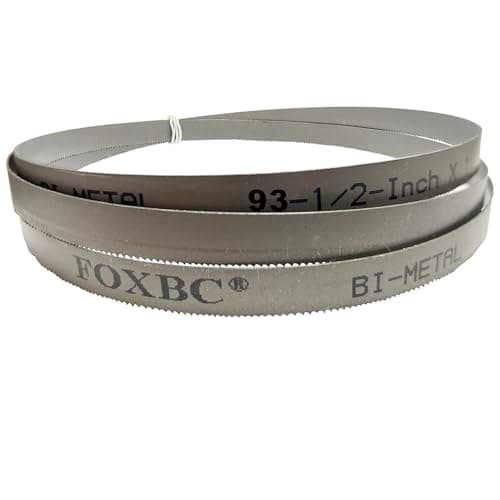 FOXBC 64-1/2 Inch Bandsaw Blades Metal Cutting, 64-1/2-Inch X 1/2" X 0.02" 14/18 TPI