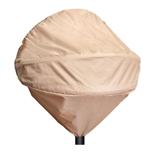 Miter Saw Dust Collection Hood with Light, Dust Solution for Miter Saws, Dust Collector, Accessory Holes, Universal Fit, Storage Bag - Khaki