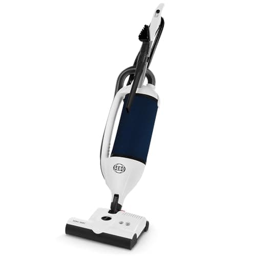 Sebo 9855AM Dart Upright Vacuum w/ET-1 Power Head (Arctic White)