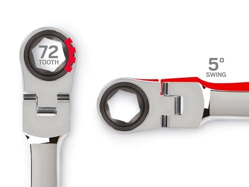 TEKTON 14 mm Flex Ratcheting Combination Wrench | WRN57114