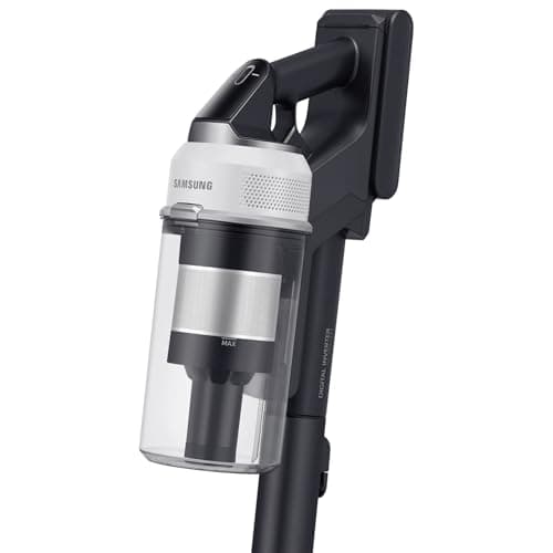 SAMSUNG Jet 85 Cordless Stick Vacuum, Lightweight w/Jet Dual Brush, Anti-Tangle Pet Tool, Removable Battery, Powerful Cleaning for Hardwood Floors, Carpets, Area Rugs, VS20C8522TW, Misty White