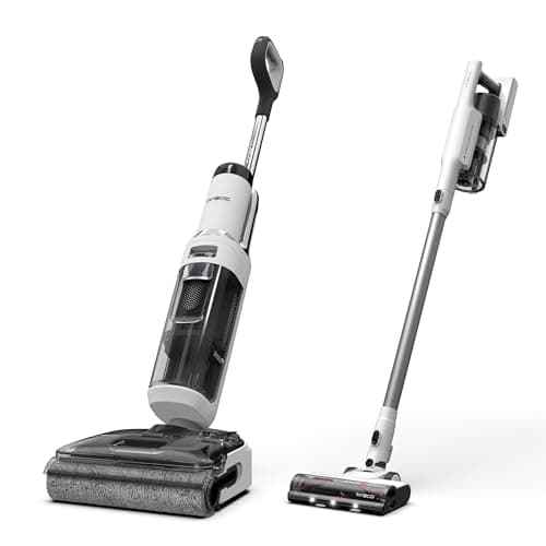 Tineco Floor ONE Stretch S6 Cordless Wet Dry Vacuum Cleaner&A20 Cordless Stick Vacuum Cleaner, Up to 40Min-Runtime 3 Modes for Multi-Level Messes