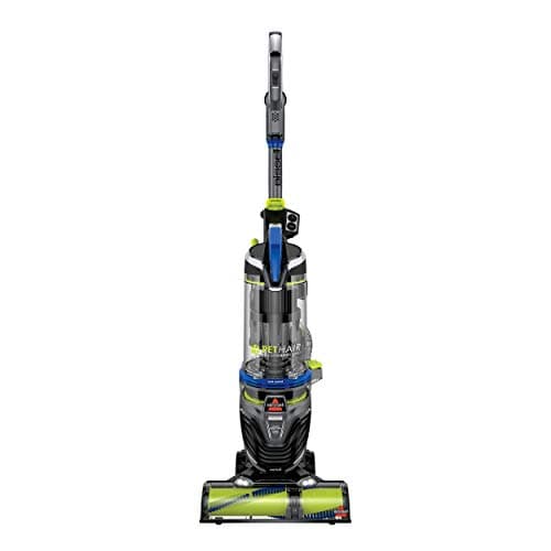 Bissell Pet Hair Eraser Turbo Rewind Vacuum, Lightweight, Automatic Cord Rewind, Tangle-Free Brush Roll, Headlights, Powerful Pet Hair Pickup, SmartSeal Allergen System, Blue, 27909