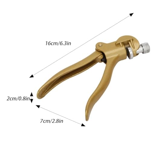 Saw Set Plier, Hand Saw Setting Tool Zinc Alloy and Copper Alloy Tool Woodwork Hand Sawset Puller DIY Accessories Hand Tools Sawset Puller