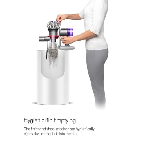 Dyson V8 Car+Boat HH15 Handheld Vacuum (Silver) - International Version (100V - 240V)