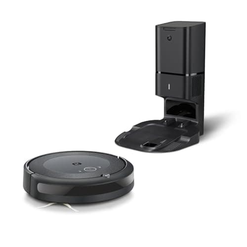 iRobot Roomba i4+ EVO Self Emptying Robot Vacuum - Empties Itself for up to 60 Days, Clean by Room with Smart Mapping, Compatible with Alexa, Ideal for Pet Hair, Carpets