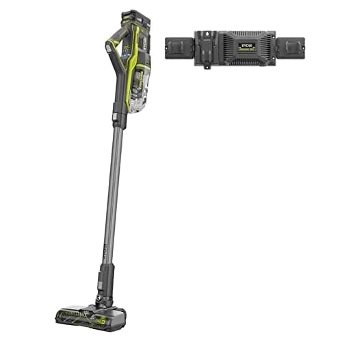RYOBI 18 Volt ONE+ Brushless Cordless Stick Vacuum Kit (Renewed)